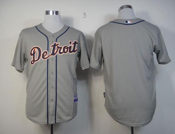 Tigers JUSTIN WILSON #38 Grey New Cool Base Stitched MLB Jersey
