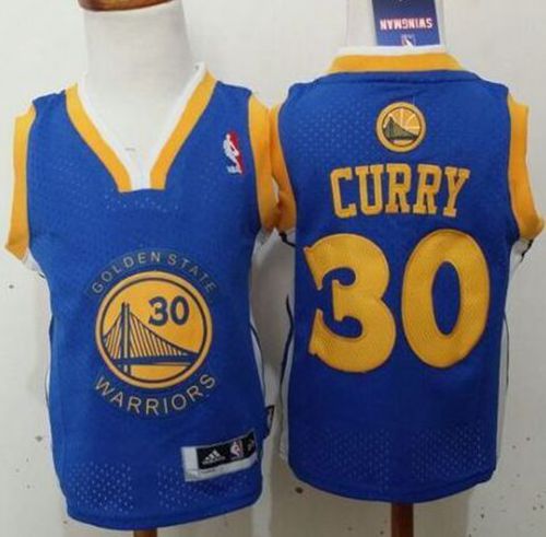 Toddler Warriors #30 Stephen Curry Blue Stitched NBA Jersey Toddler Warriors #30 Stephen Curry Blue Stitched NBA Jersey