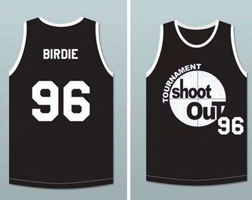 Tournament Shoot Out #96 Birdie Black Stitched Basketball Jersey Tournament Shoot Out #96 Birdie Black Stitched Basketball Jersey