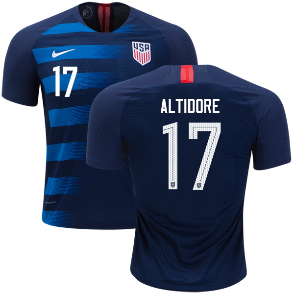USA #17 Altidore Away Soccer Country Jersey USA #17 Altidore Away Soccer Country Jersey