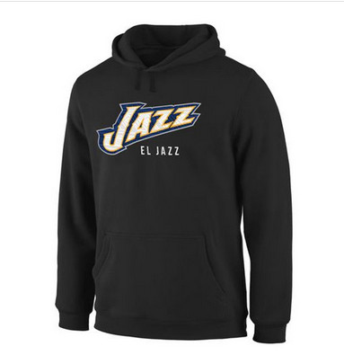 Utah Jazz Noches Enebea Pullover Hoodie Black