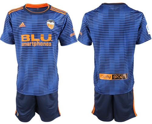 Valencia Blank Third Soccer Club Jersey