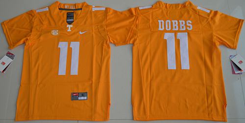 Vols #11 Joshua Dobbs Orange Stitched Youth NCAA Jersey Vols #11 Joshua Dobbs Orange Stitched Youth NCAA Jersey