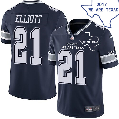Nike Cowboyst Navy Blue Team Color Men's Stitched NFL Vapor Untouchable Limited Jersey