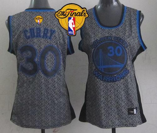 Warriors #30 Stephen Curry Grey The Finals Patch Women's Static Fashion Stitched NBA Jersey Warriors #30 Stephen Curry Grey The Finals Patch Women's Static Fashion Stitched NBA Jersey