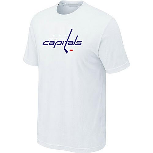 Washington Capitals Big & Tall Logo White NHL T-Shirt