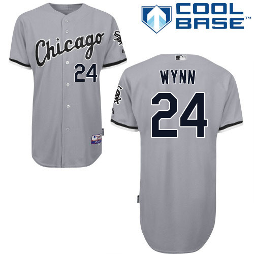 White Sox #24 Early Wynn Grey Road Cool Base Stitched Youth MLB Jersey
