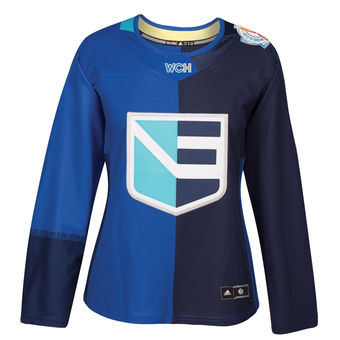 Women's Europe Hockey adidas Blue 2016 World Cup of Hockey Premier Jersey