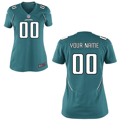 Women's Nike Jacksonville Jaguars Customized Game Team Color Jersey