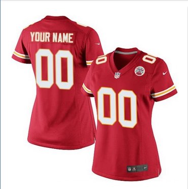 Women's Nike Kansas City Chiefs Customized Elite Red Team Color NFL Jersey Women's Nike Kansas City Chiefs Customized Elite Red Team Color NFL Jersey