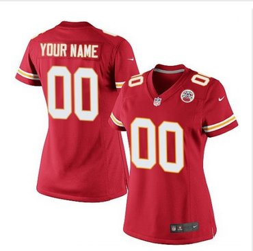 Women's Nike Kansas City Chiefs Customized Limited Red Team Color NFL Jersey Women's Nike Kansas City Chiefs Customized Limited Red Team Color NFL Jersey