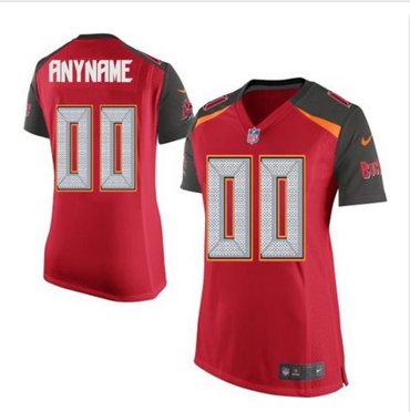 Women's Nike Tampa Bay Buccaneers Customized Elite Red Team Color NFL Jersey