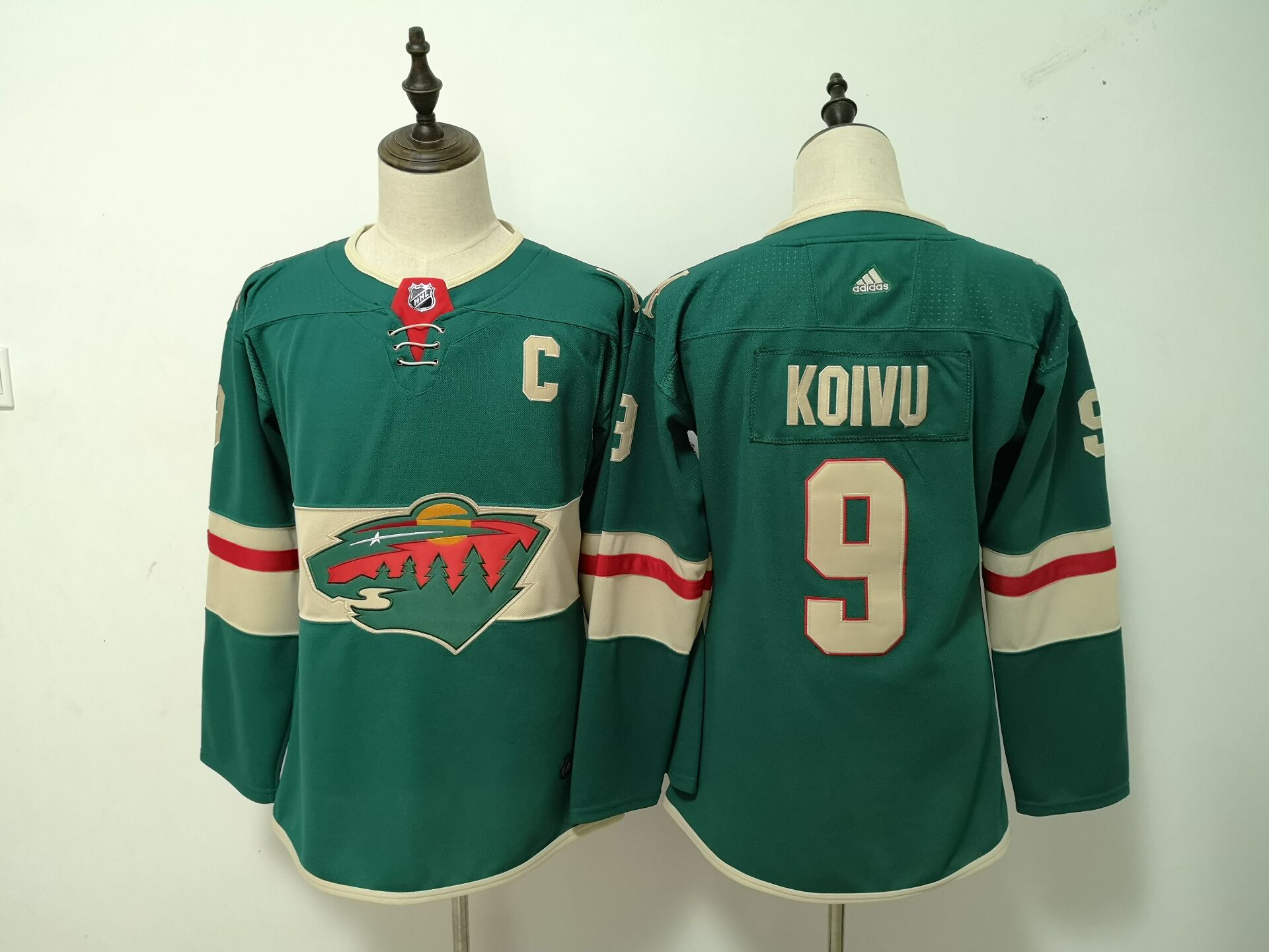 Women Adidas Wild #9 Eric Staal White Road Authentic Stitched NHL Jersey