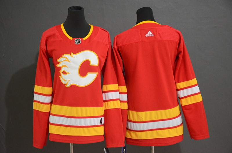 Women Flames Blank Red Women Adidas Jersey Women Flames Blank Red Women Adidas Jersey