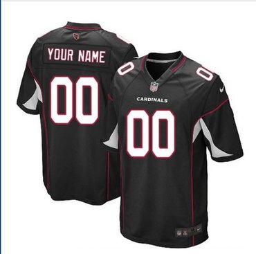 Youth Nike Arizona Cardinals Customized Elite Black Alternate NFL Jersey