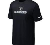 Youth Nike Oakland Raiders Authentic Logo T-Shirt BLACK