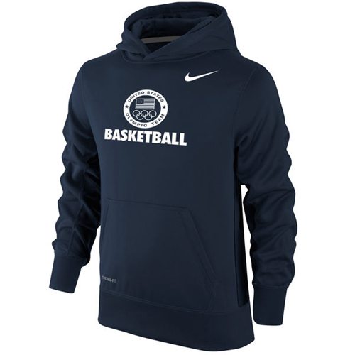 Youth Team USA Basketball Nike Sport KO Performance Pullover Hoodie Navy Youth Team USA Basketball Nike Sport KO Performance Pullover Hoodie Navy
