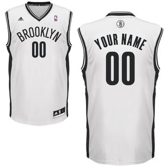adidas Brooklyn Nets Custom Replica Home Jersey