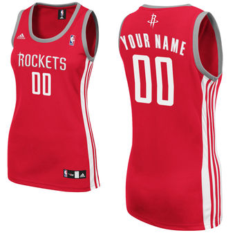 adidas Houston Rockets Women's Custom Replica Road Jersey