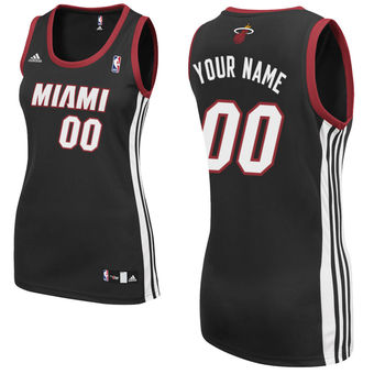adidas Miami Heat Women's Custom Replica Road Jersey