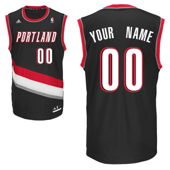 adidas Portland Trail Blazers Custom Replica Road Jersey