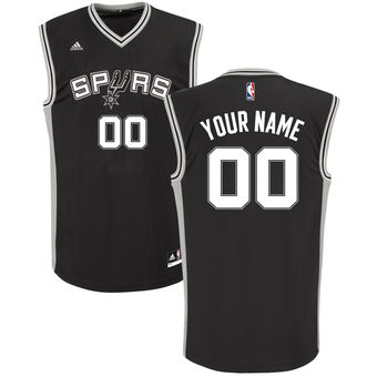 adidas San Antonio Spurs Custom Replica Road Jersey