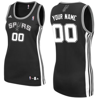 adidas San Antonio Spurs Women's Custom Replica Road Jersey