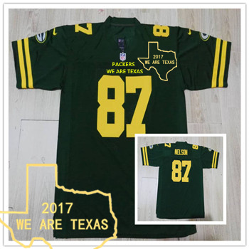 Green Bay Packers Customized Stitched Nike Elite Jersey